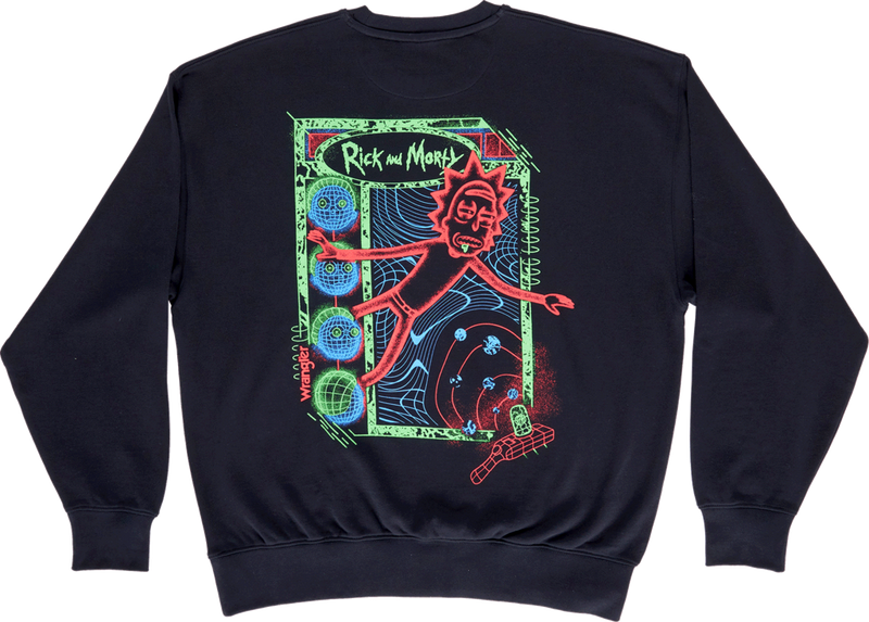 Rick and morty on sale sweatshirt