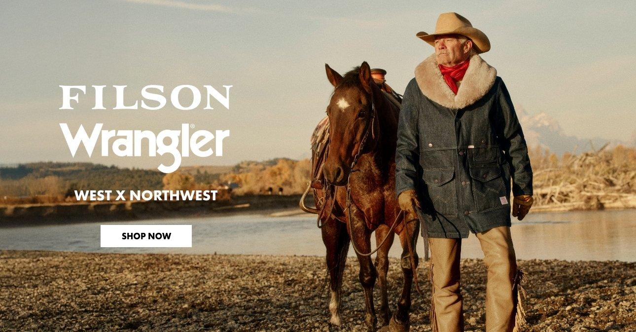 Filson x Wrangler Archival Adventure Jacket in Black