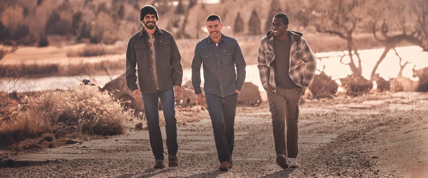 Shop Men's Clothing, Shirts & Denim | Wrangler®