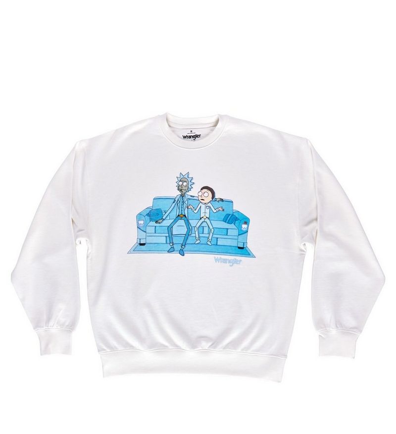 wrangler rick and morty jean jacket