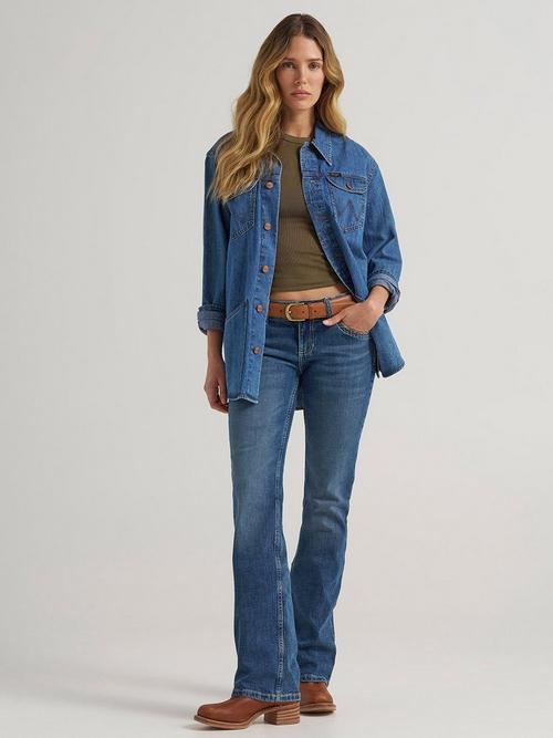 Retro Sadie Low Rise Jean on Woman