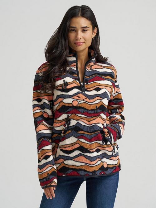 Women wearing wrangler pullover